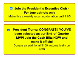 So how do you complain about these issues without drawing too much attention from other customers in the restaurant? How Trump Steered Supporters Into Unwitting Donations The New York Times