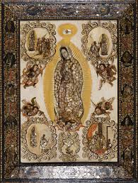 Our lady of guadalupe in the monastery of santa maría de guadalupe, after whom the island gets its name. Miguel Gonzalez The Virgin Of Guadalupe Article Khan Academy