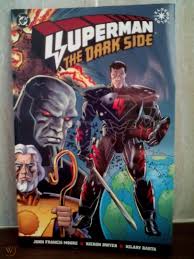 Dark brooding voice echo within the darkness on top of titan tower. Superman The Dark Side Tpb 1777740083