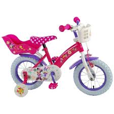 Disney Minnie Mouse 12 Zoll Madchen Fahrrad Kinderfahrrad Mit Stutzrader 99 95