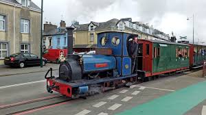 Britomart Leaving Harbour Station In Porthmadog Steam Trains Uk Rail Transport Steam Engine Trains