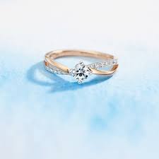 Beaverbrooks 18ct Rose Gold And White Gold Diamond Ring Beaverbro White Gold Engagement Rings Unique Rose Gold Engagement Ring Vintage Diamond Wedding Bands