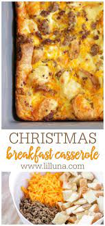 Christmas Breakfast Casserole Savory Delicious Lil Luna Recipe Christmas Breakfast Casserole Breakfast Recipes Casserole Christmas Breakfast Casserole Recipes