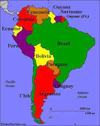 The country lies on both the. South America South America Map South America Travel South America