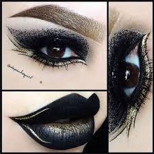 makeup tips for black eyes cat eye makeup