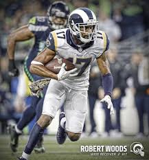 Wr Robert Woods Will Wear No 17 For The Rams Rams Football Los Angeles Rams Football Helmets