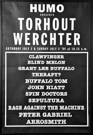 Rock Torhout Rock Werchter 1994 Rage Against The Machine Spin Doctors Peter Gabriel