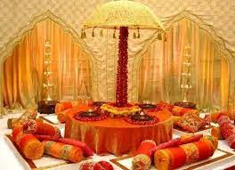 Indoor Setup For Mehendi Rajasthani Theme Decor Asian Wedding Decor Indian Wedding Decorations Mehndi Decor