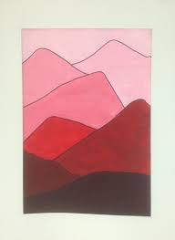 Monochromatic Landscape Color Value Tints Shades Monochromatic Art Learn Art Monochromatic Paintings