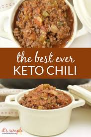 Keto Chili A Thick And Hearty Family Friendly Recipe Recipe Keto Chili Recipe Recipes Chili Recipes