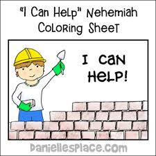Nehemiah coloring pages are a fun way for kids of all ages to develop creativity, focus, motor skills and color recognition. Nehemiah Bible Lesson