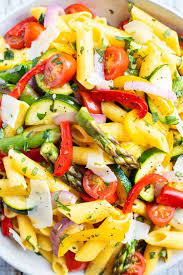 Pasta Primavera Recipe With Lemon Garlic Butter Sauce Evolving Table Recipe Vegetable Pasta Recipes Pasta Primavera Recipe Vegetable Pasta