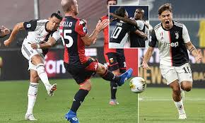 Bookmark situs nobartv atau download apk yang sudah kami sediakan untuk memudahkan kamu. Genoa 1 3 Juventus Cristiano Ronaldo Nets With Paulo Dybala And Douglas Costa Also On Target Daily Mail Online