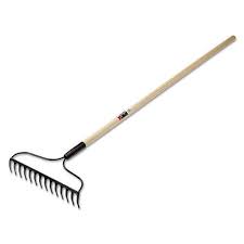 Jackson Eagle Bow Style Garden Rake 1881600 Garden Rake Rake Forged Steel