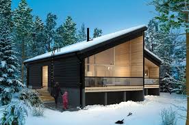 Joiku 184 1a Holiday Home Duplex House Log Homes