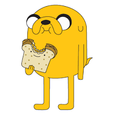 Adventure Time Jake With Sandwich Adventure Time Tattoo Adventure Time Drawings Adventure Time Characters