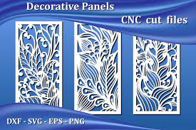 Download Decorative Panels Cnc Laser Cut Files Graphic By Amarylleart Creative Fabrica SVG Cut Files
