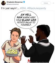 Tropical flavors come together making this a great side dish to there's nothing as yummy and easy as a good potato salad, and this one is extra special with green apples, raisins and walnuts for some crunch! Tchalla Raisin Potato Salad Know Your Meme