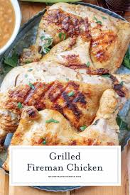 Another lazy favourite is canned la victoria enchilada sauce, either green or red. Fireman Chicken Cornell Chicken The Best Grilled Chicken Marinade Recipe