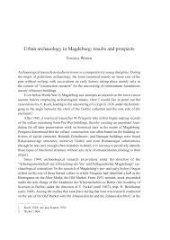 PDF) Urban archaeology in Magdeburg: results and prospects