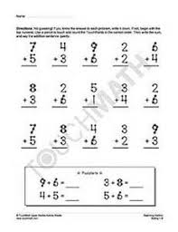 Thank you so much for all of your great printables!. 42 Touch Math Ideas Touch Math Math 1st Grade Math