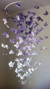 Via 'etsy' via 'megity's handmade' 2. Monarch Schmetterling Kronleuchter Mobile 3d Schmetterling Butterfly Chandeliers Crafts Diy Butterfly