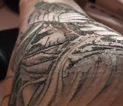 If your tattoo is infected and, avoid picking the scabs since doing so is like causing new injury to the tattoo. Tattoo Scabbing A Healthy Healing Process Tattoo Machine Advisor