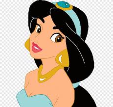 Draw eyelashes on the eyes, and draw the nose and mouth in the middle and lower part of the two eyes. Princess Jasmine Aladdin Rapunzel Minnie Mouse Mickey Mouse Princess Jasmine Child Face Png Pngegg