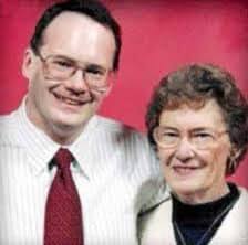 A rare photo of Jim and Mama (Thelma) Cornette