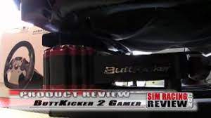 I've got the buttkicker gamer 2 and with vr it's incredible. Sim Racing Review Buttkicker 2 Gamer Youtube