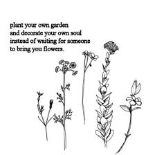 Your Own Garden Words Words Quotes Pretty Words