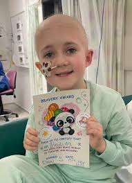 Mum knew something was wrong when she saw purple spots