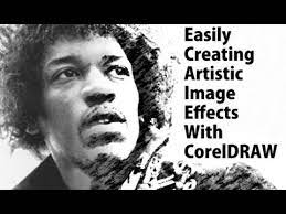 Easy Artistic Sketch And Grunge Photo Effects In Coreldraw Youtube