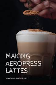 How To Make A Latte At Home With An Aeropress Iced Or Hot Gourmet Coffee Aeropress Recipes Coffee Recipes
