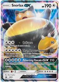 Dan kun je daar nu goed mee verdienen. Bol Com Pokemon Snorlax Gx Grote Kaart Sm05 Games