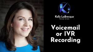 record professional IVR voiceover or voicemail greeting