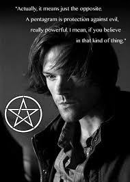 Pentagram Real Meaning Supernatural Sam Supernatural Dean Supernatural Tumblr