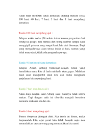 Check spelling or type a new query. Tanda Tanda Menjelang Kematian Pdf