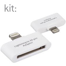 Kit Lightning To 30 Pin Adapter For Apple Devices White Reviews