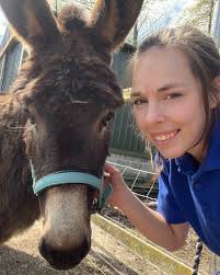 Our donkeys, Maggie, Honey & Hudson live at our Northop site and have been  making the most of the sunshine this week. The donkeys came to us in 2023  and the animal