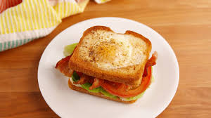 Why Aren T You Turning All Your Egg In A Holes Into Blts Delish Sandwiches For Lunch Recipes Easy Egg Recipes
