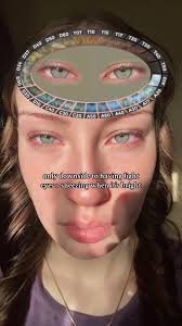 La belleza de los ojos claros