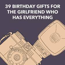 Here are the 7 best spring birthday presents for your girlfriend. 39 Birthday Gifts For The Girlfriend Who Has Everything Dodo Burd