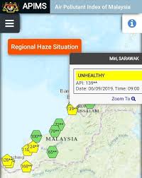 Baram, kuching, samarahan, sri aman, sarikei, sibu, kapit, mukah, bintulu, samalaju. Sarawak Aritok Indeks Pencemaran Udara Tidak Sihat Terkini Di Sri Aman Dengan Bacaan 168 Diikuti Dengan 139 Di Miri 128 Di Kuching 122 Di Samarahan 124 Di Sibu Dan 110 Di