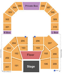 Winstar World Casino Seating Map