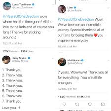 You Know I Had To Do It To Em Tweet Wow 7 Years With These Lovable Idiots They Really Did Change My Life For The Better One Direction Tweets One Direction Memes One Direction