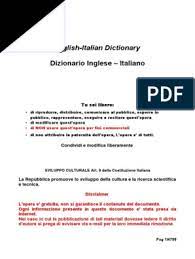 Da dicios.com, il miglior dizionario online italiano → inglese gratuito. Dizionario Italiano Inglese Dictionary English Italian Free