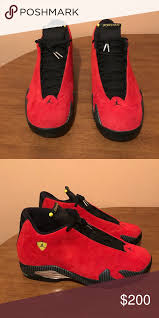 The ferrari 14s red was designed keeping in mind michael jordan's love for ferrari. Jordan Ferrari 14s Vvnds Jordans For Men Jordans Shoes