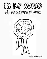 Contenido para trabajar en nivel inicial con la creación de la bandera argentina , manuel belgrano y la efemeride del 20 de junio. Escarapela Argentina Para Pintar