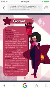 Fact Sheet About Garnet Garnet Steven Universe Steven Universe Steven Universe Characters